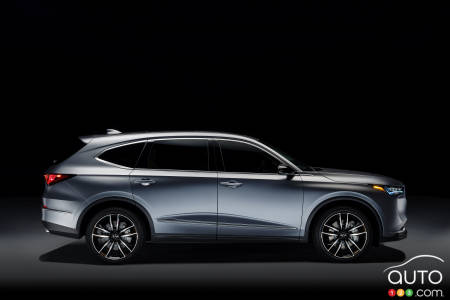 Acura MDX Prototype 2021, profil